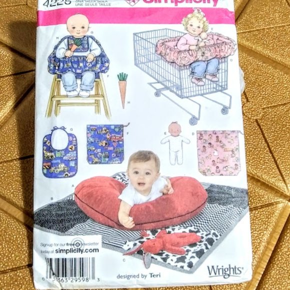 *McCALLS#M4280 & SIMPLICITY#4225*INFANT LAYETTE*SET OF 2 PATTERNS*PRICE IS FIRM - Picture 5 of 7